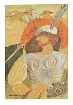 El Capitán - Pintura de Alberto Gallerati - Años 70