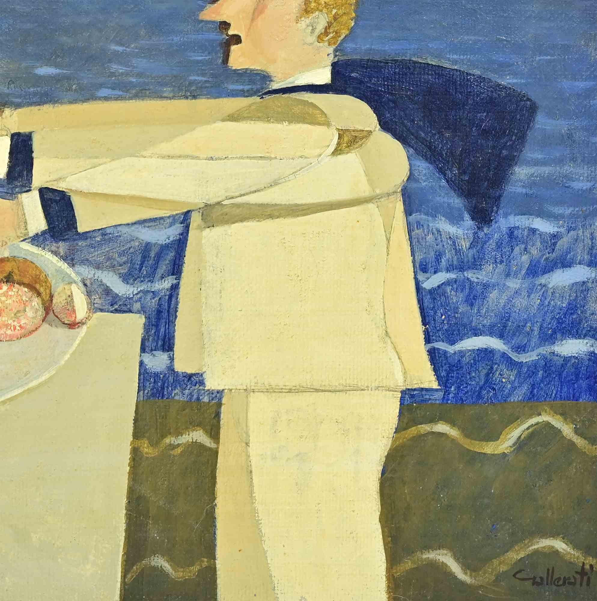 Thoughts and Shortcomings of the Italian Sailor by Alberto Gallerati - 1980s For Sale 2