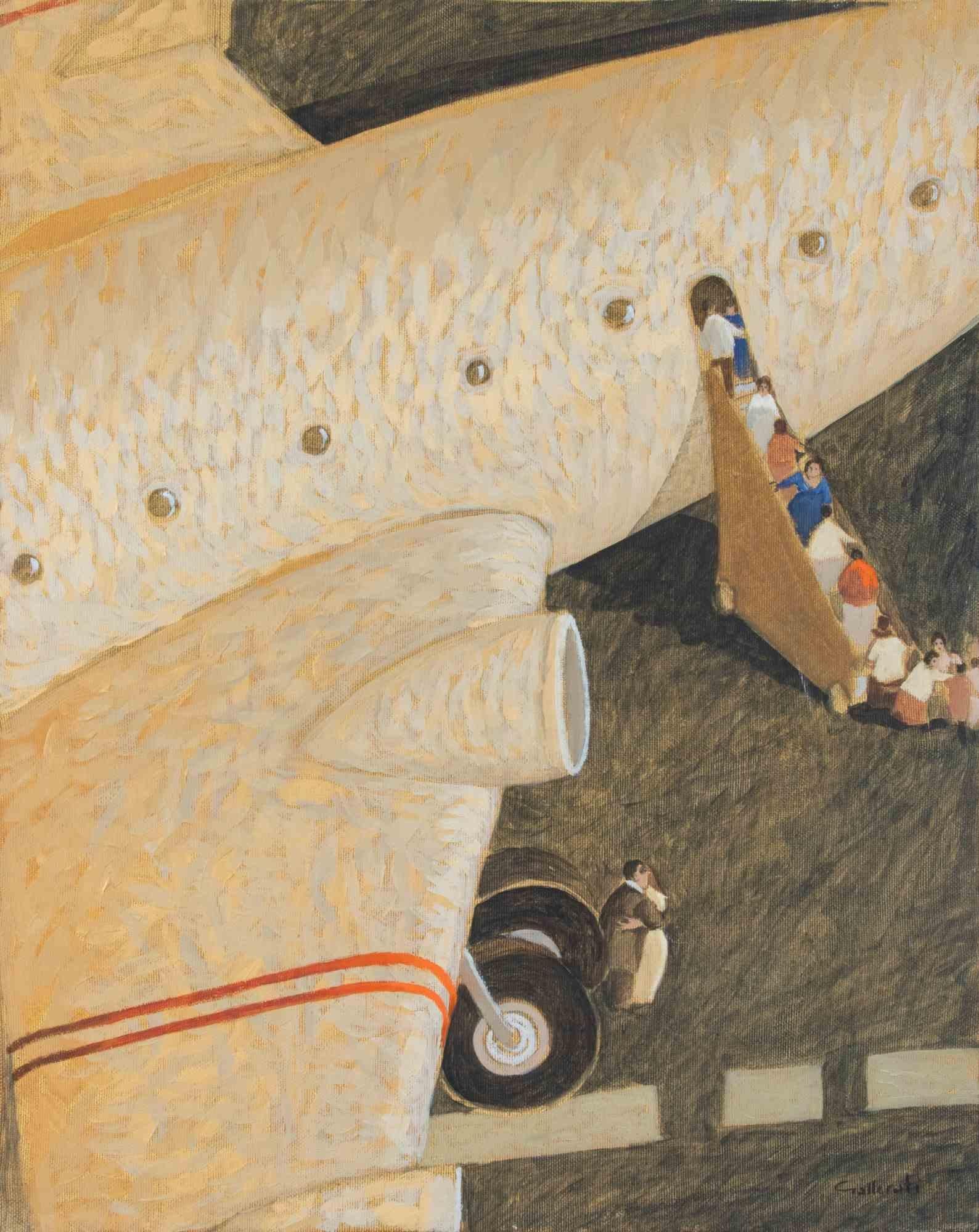 Huile sur toile réalisée par Alberto Gallerati (né en 1945) dans les années 1970.

Signé à la main.

Très bon état.