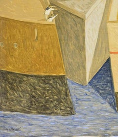 Two Ships, Two Sailors - Paint by Alberto Gallerati - 1970s