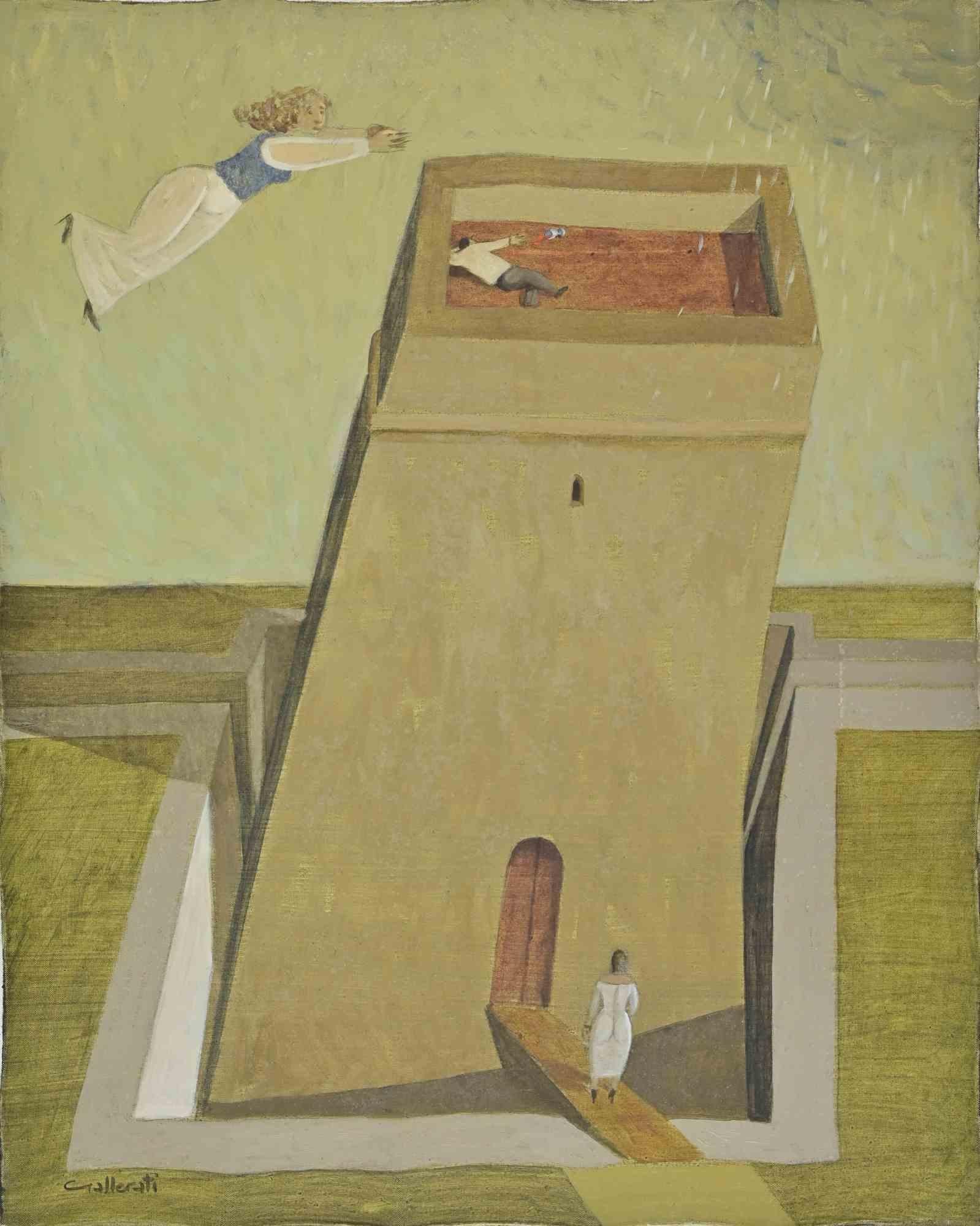 Oil on canvas realized by Alberto Gallerati (b. 1945) in 1970s.

Hand signed.

Very good condition.