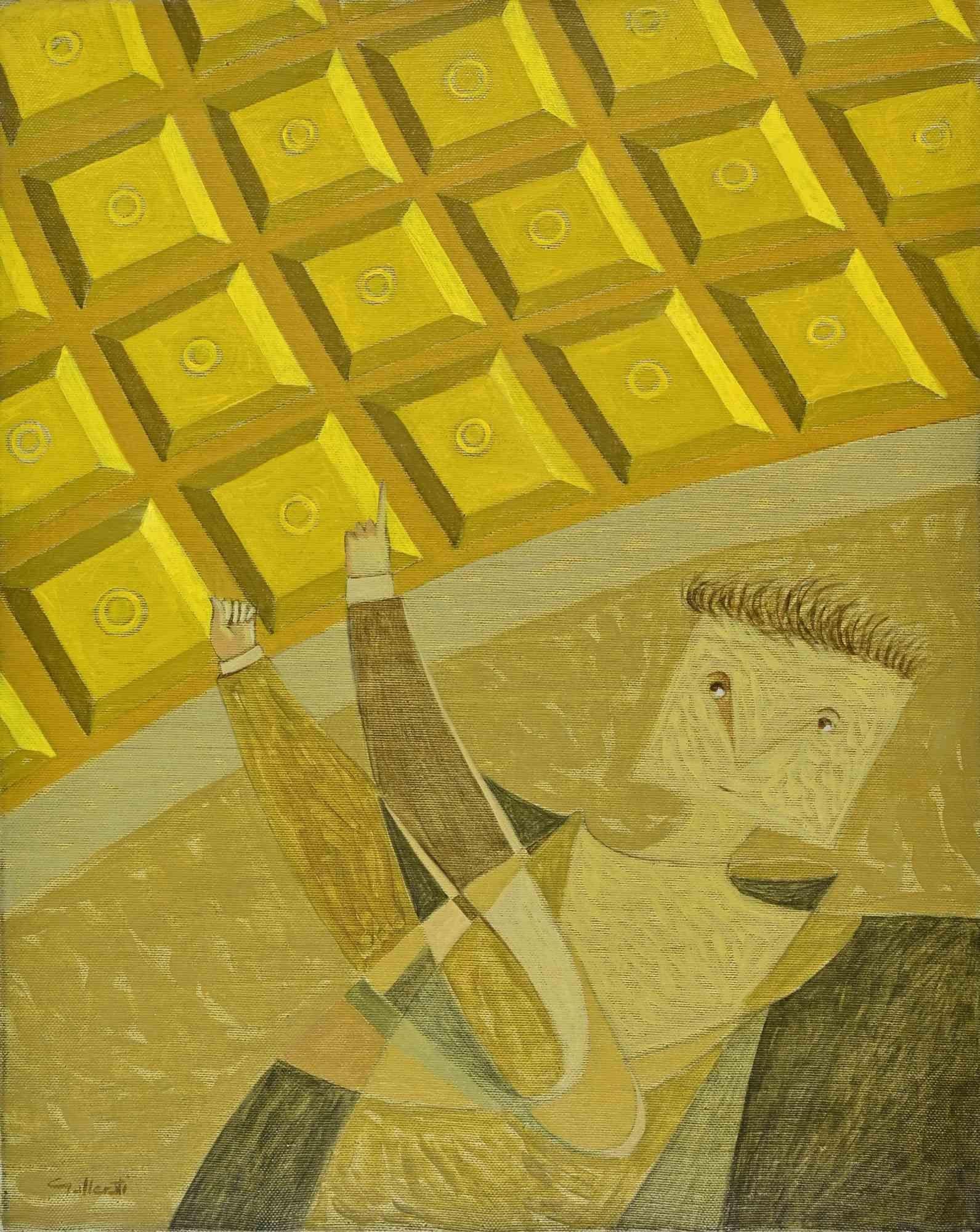 Huile sur toile réalisée par Alberto Gallerati (né en 1945) dans les années 1970.

Signé à la main.

Très bon état.