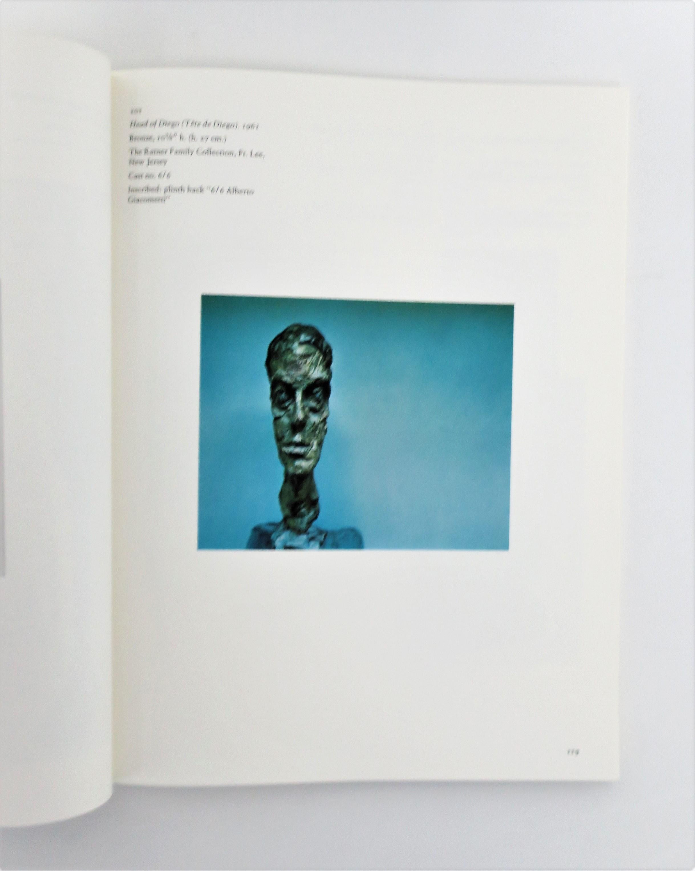 Alberto Giacometti A Retrospective Exhibition Book, 1974, New York 4
