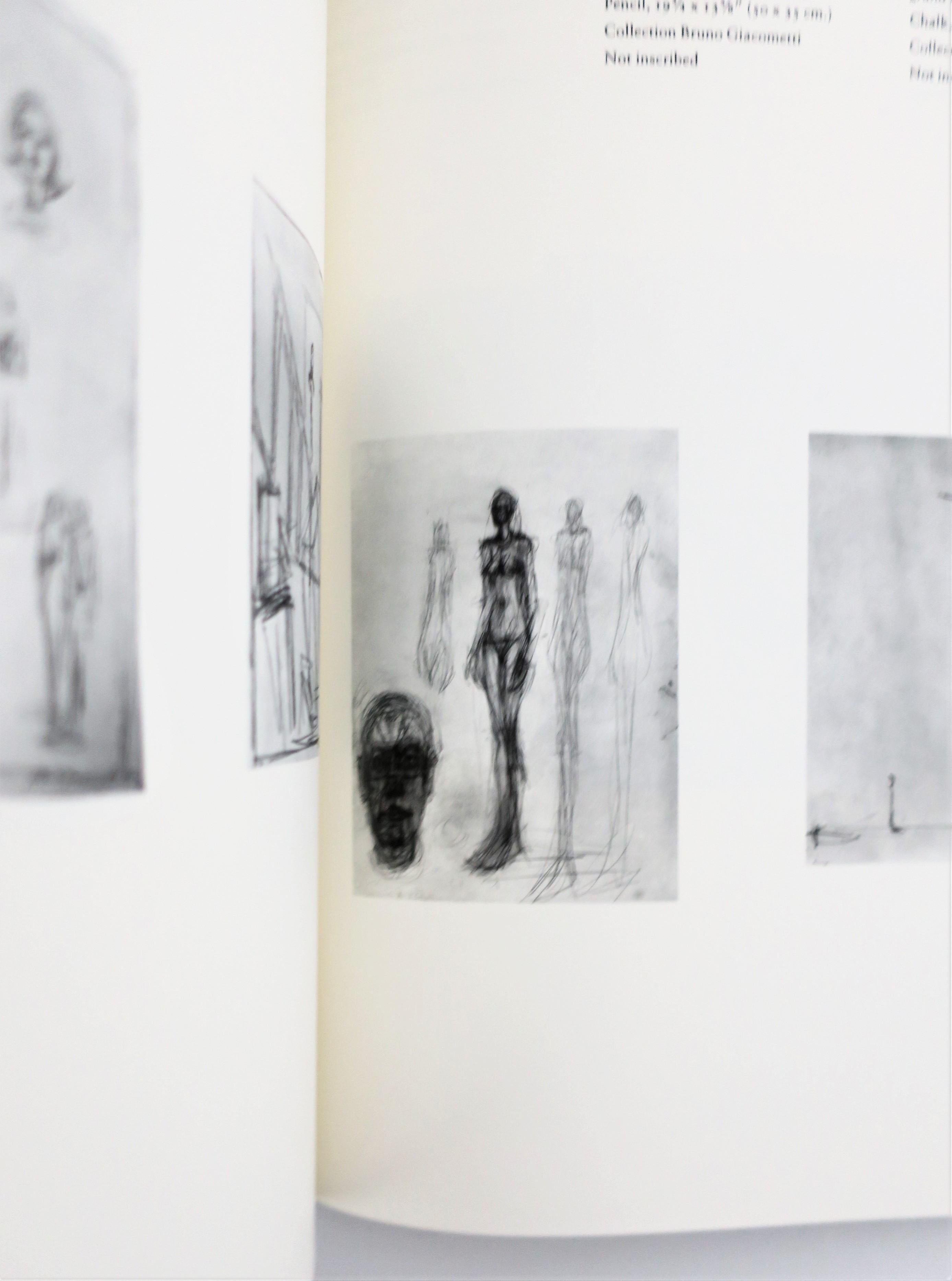 Paper Alberto Giacometti A Retrospective Exhibition Book, 1974, New York