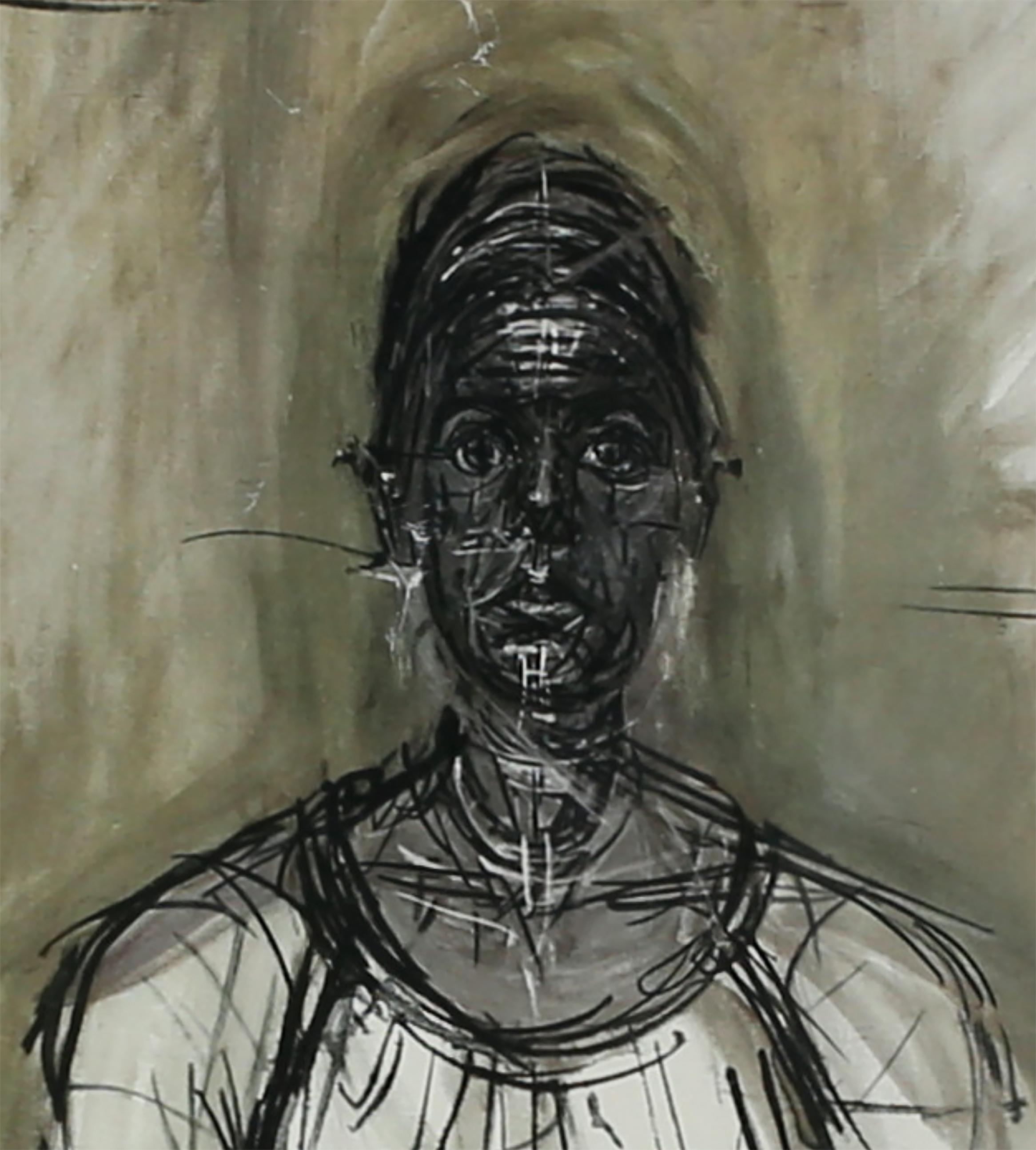 Estampe d'Alberto Giacometti (Suisse, 1901-1966) intitulée 