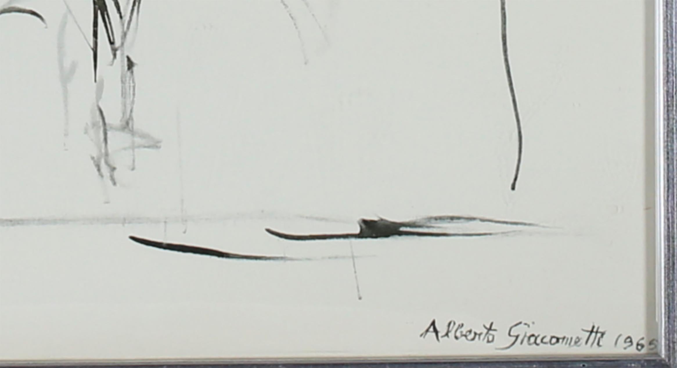 Alberto Giacometti nach „Caroline“ Offsetdruck, 1965 (Schweizerisch) im Angebot