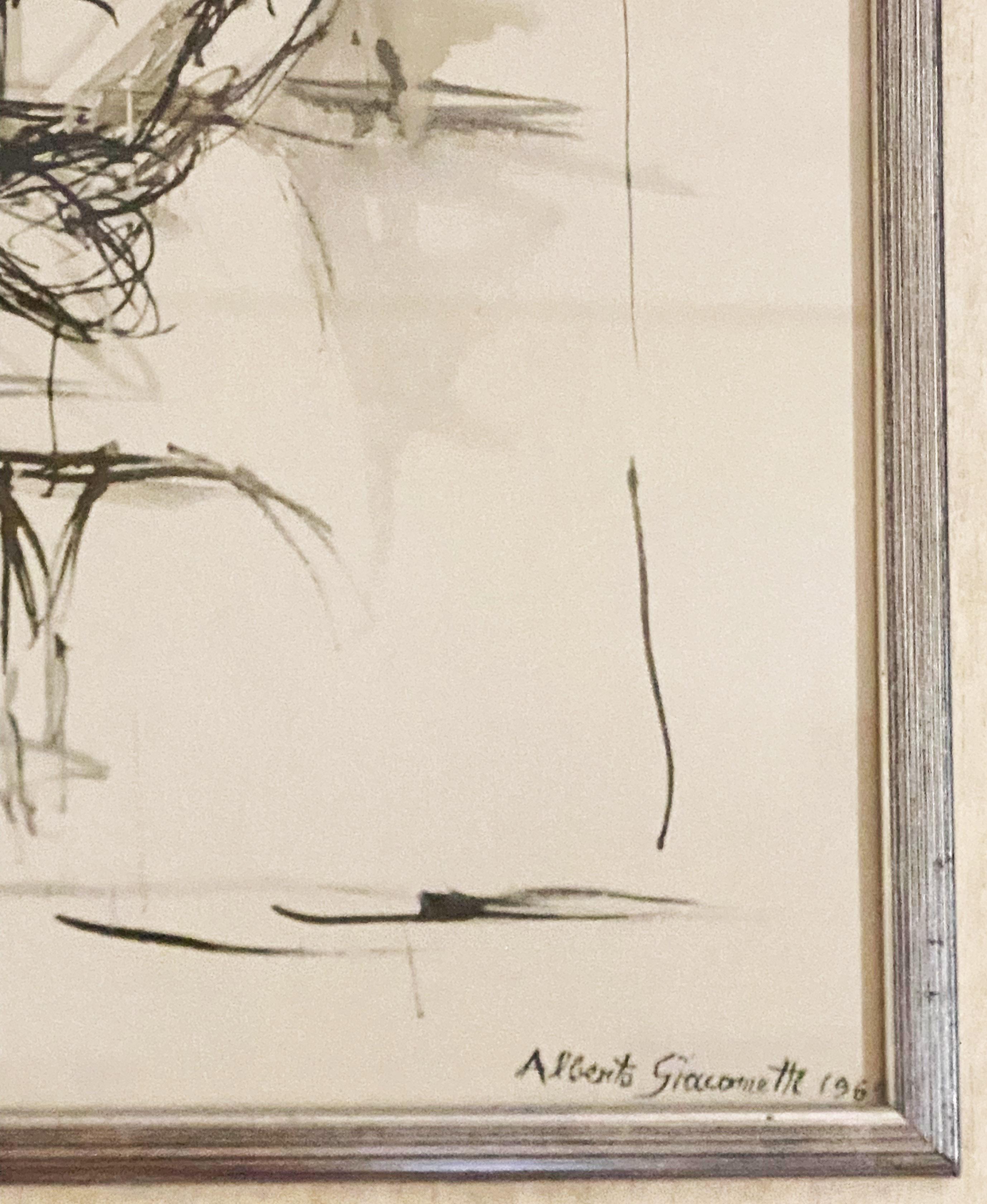 Alberto Giacometti nach „Caroline“ Offsetdruck, 1965 (Papier) im Angebot