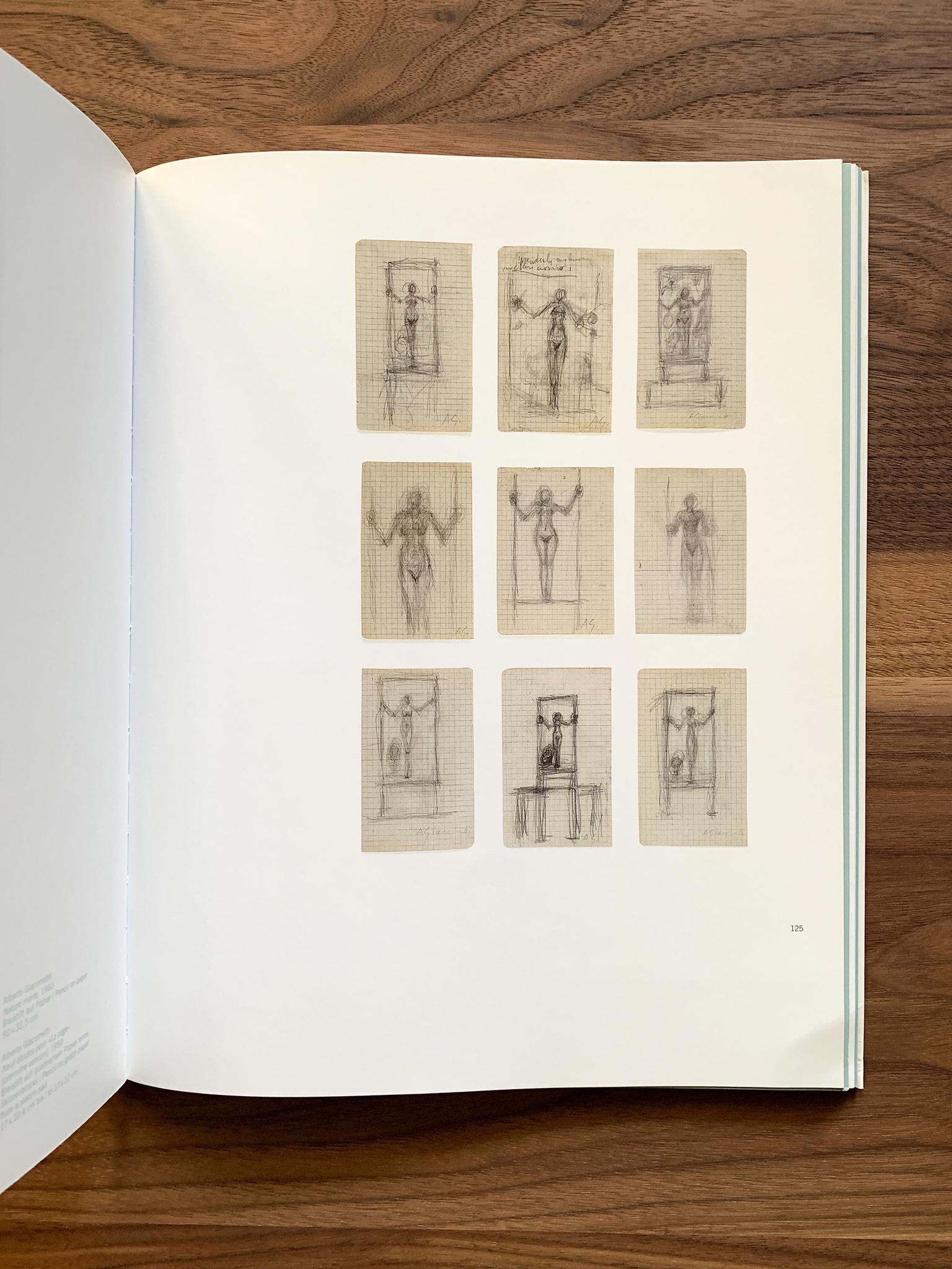 Alberto Giacometti and Bruce Nauman Exhibition Catalogue For Sale 1