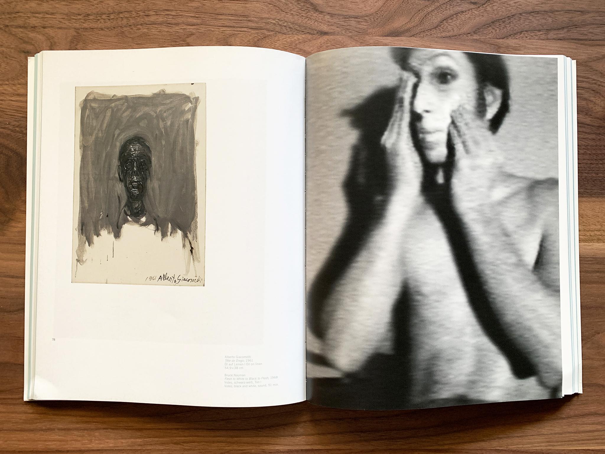 Alberto Giacometti and Bruce Nauman Exhibition Catalogue For Sale 3