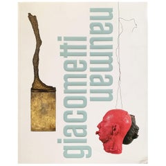Alberto Giacometti and Bruce Nauman Exhibition Catalogue