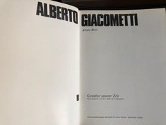 Alberto Giacometti by Arturo Bovi Album, Switzerland 1974