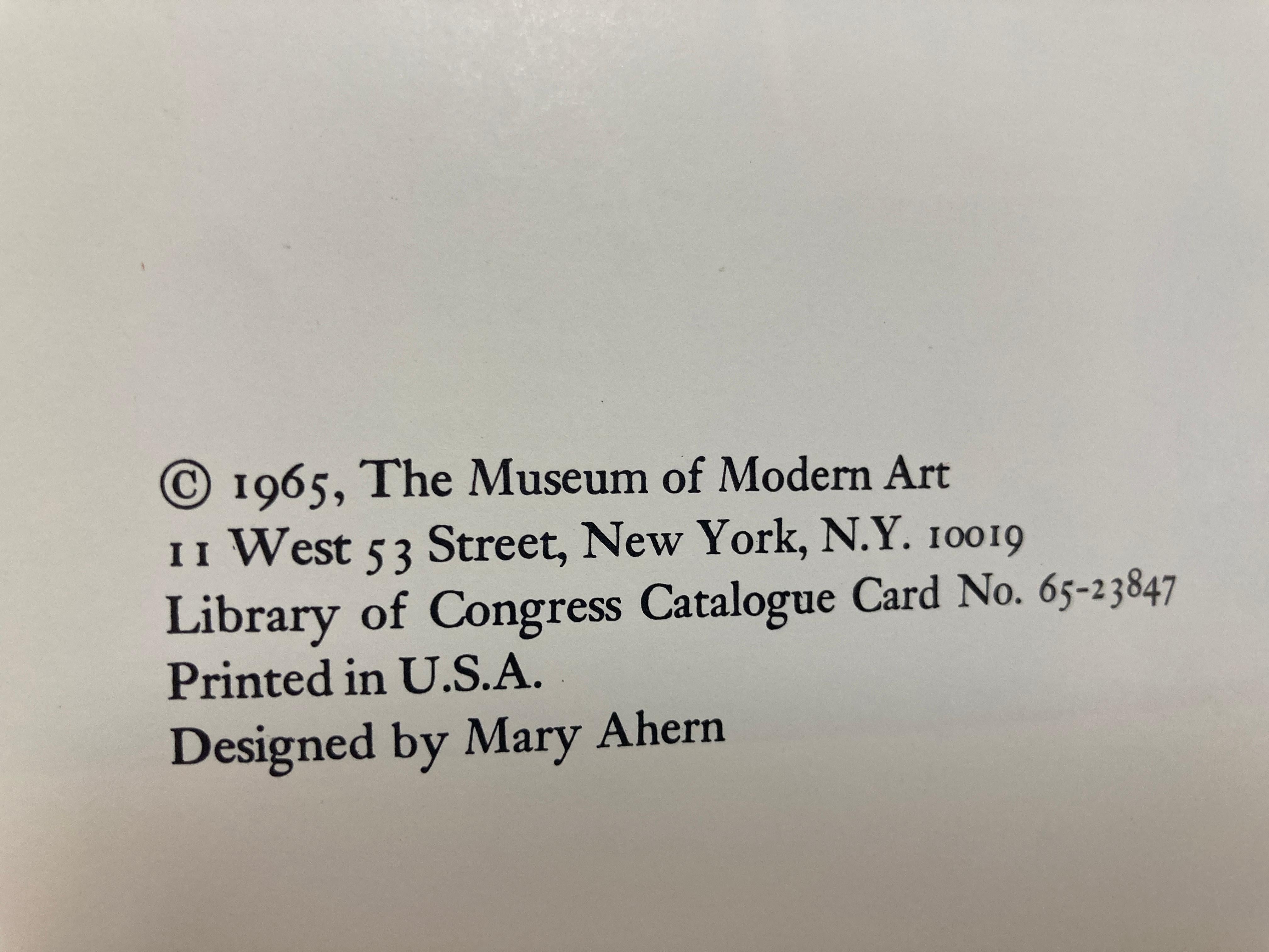 French Alberto Giacometti Collector Vintage Art Book, 1965
