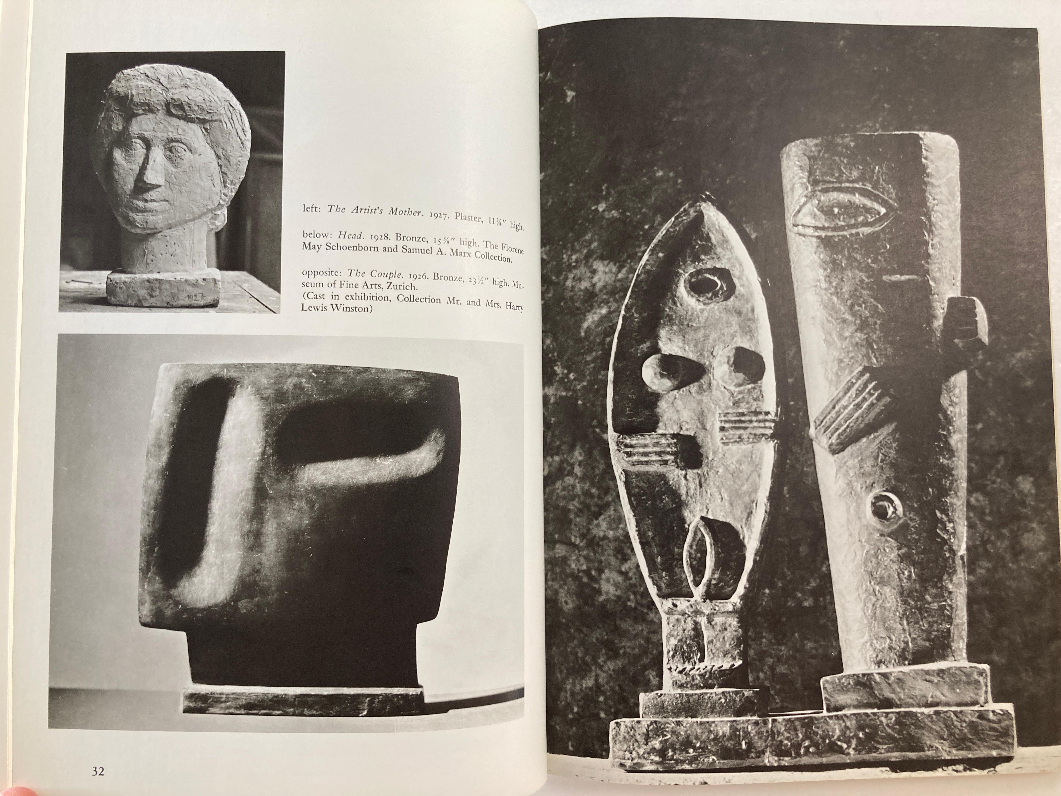 20th Century Alberto Giacometti Collector Vintage Art Book, 1965
