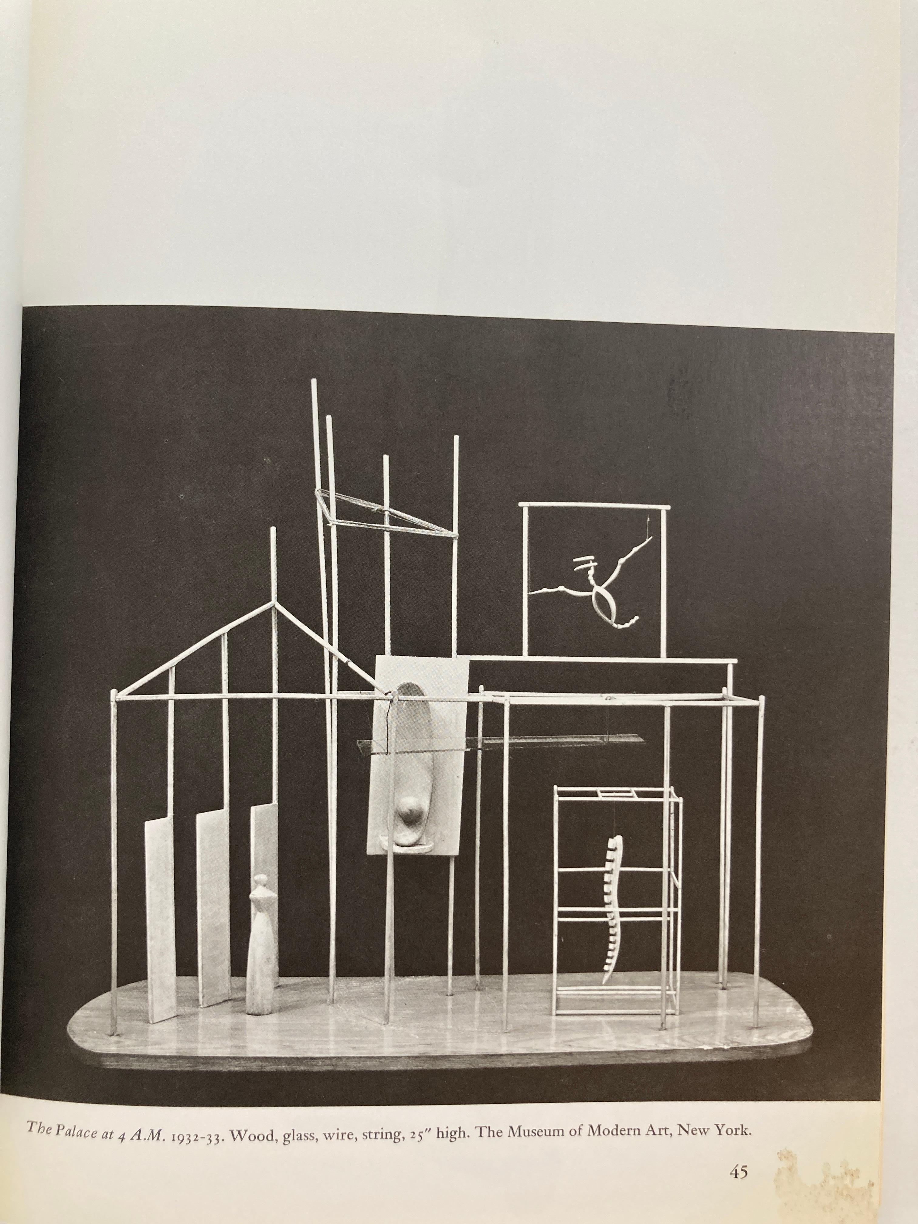 Paper Alberto Giacometti Collector Vintage Art Book, 1965