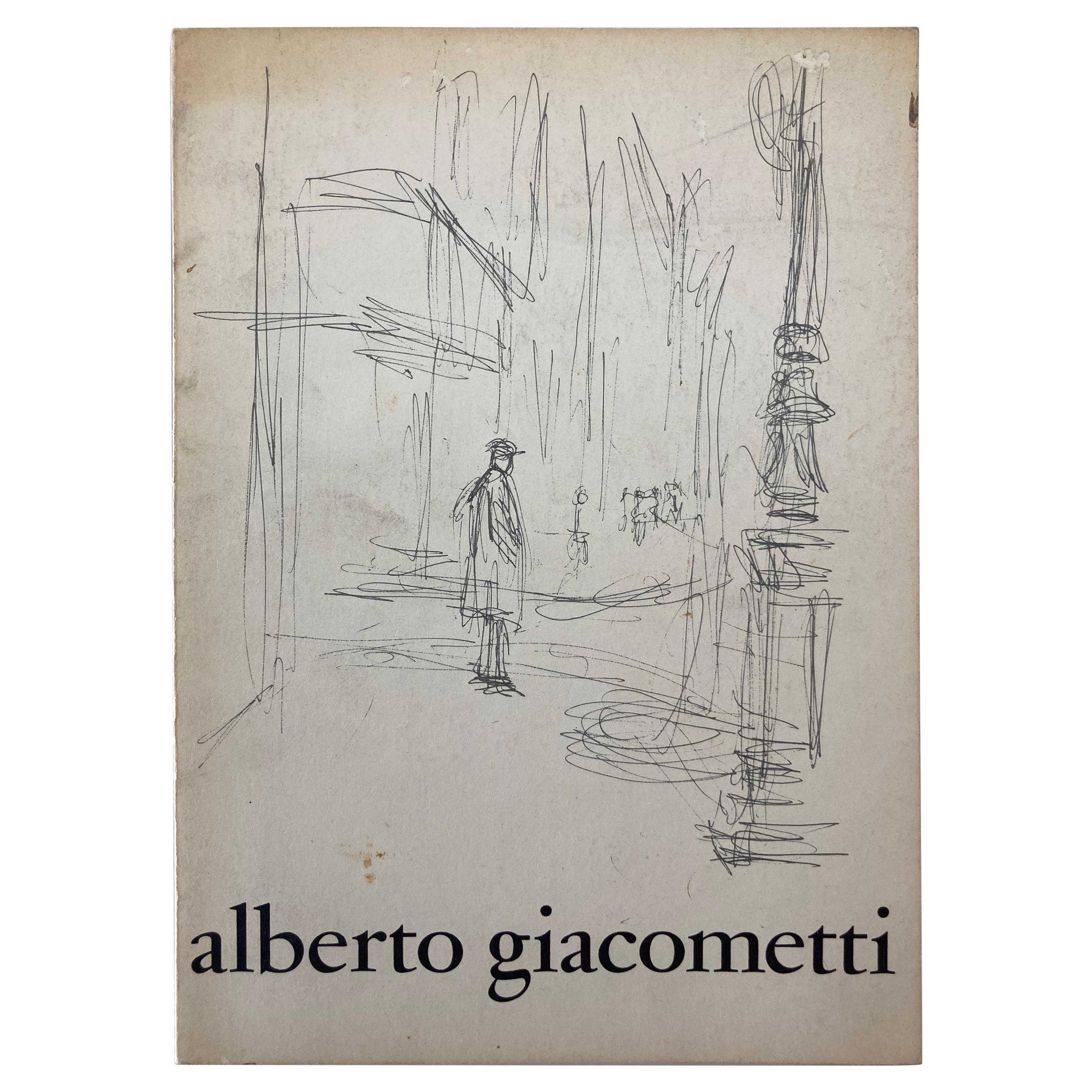 Alberto Giacometti Collector Vintage Art Book, 1965