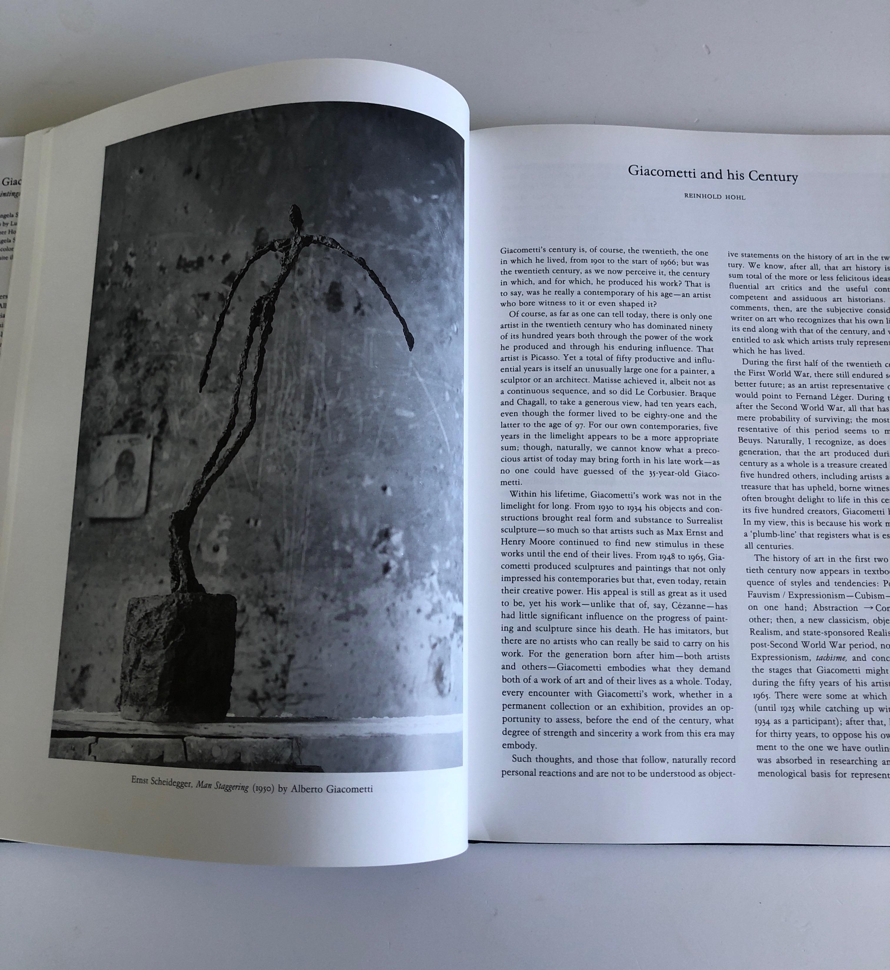 Mid-Century Modern Alberto Giacometti Hardcover Book