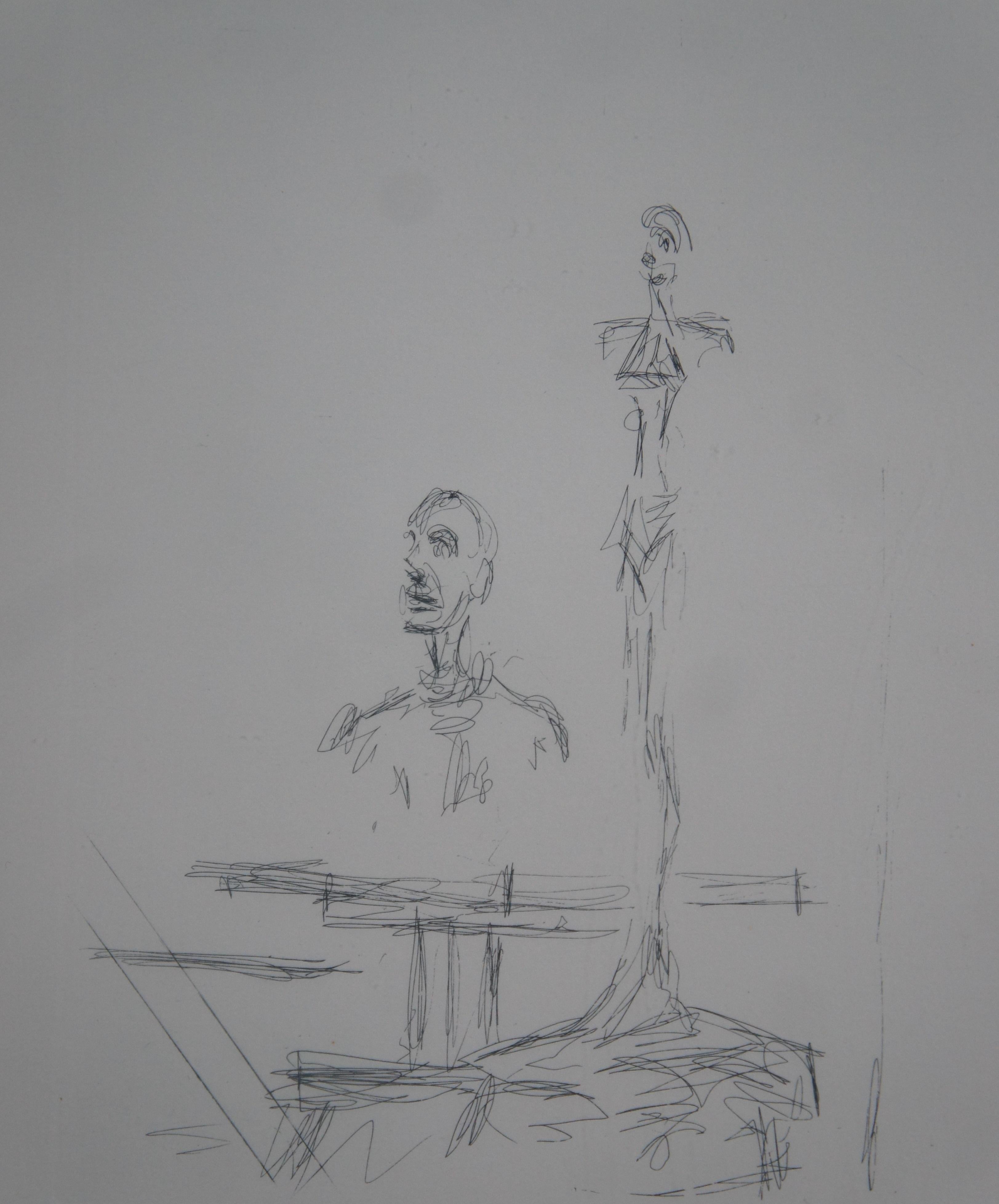 Alberto Giacometti Mid Century Modern The Search Collectors Guild Etching 20