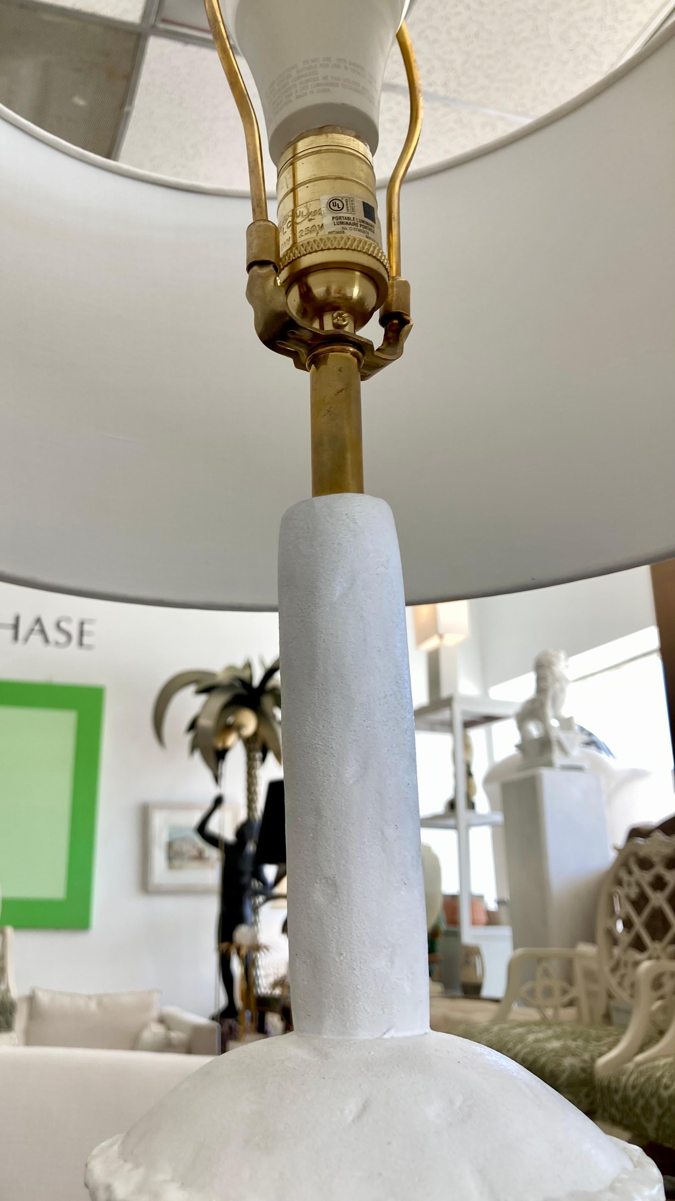 Alberto Giacometti Plaster Table Lamp For Sale 4