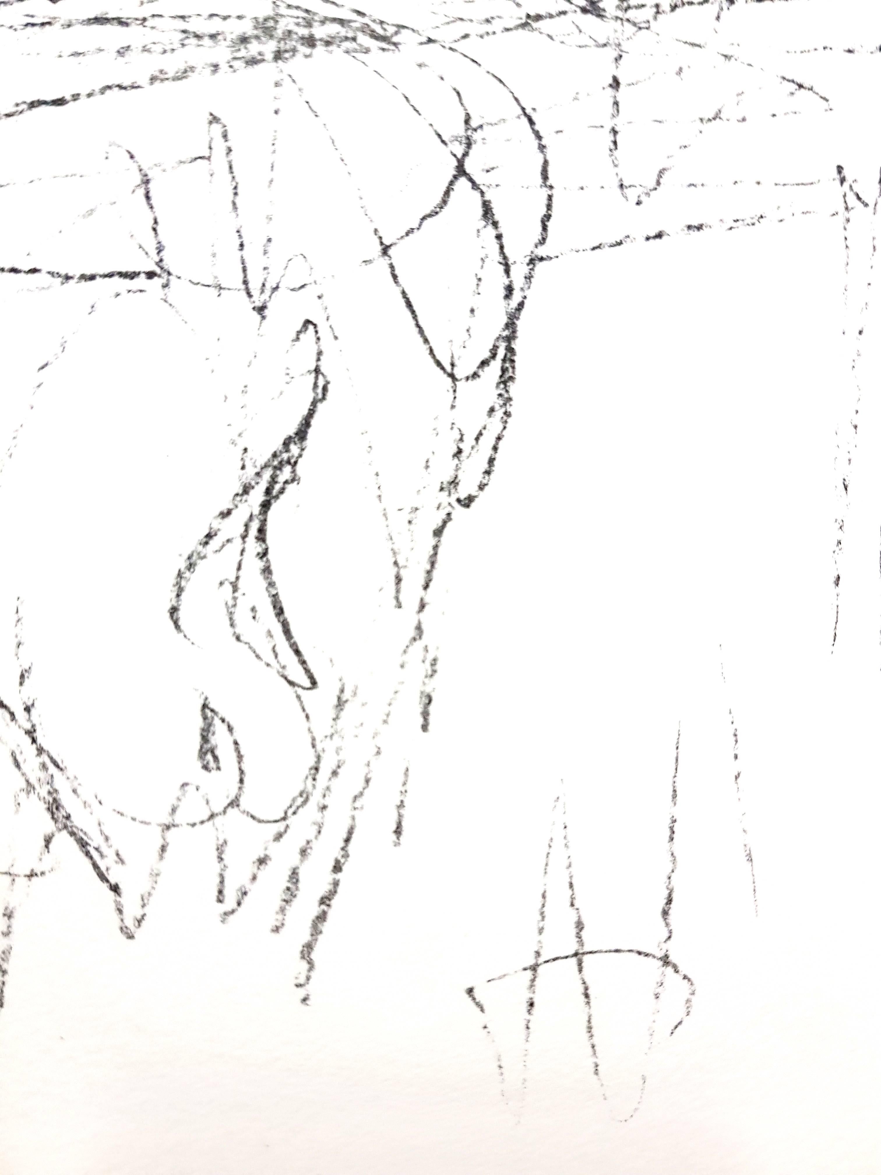 Alberto Giacometti - Composition - Original Lithograph 1