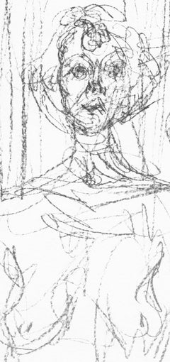 Alberto Giacometti, Annette, from Prints from the Mourlot Press, 1964