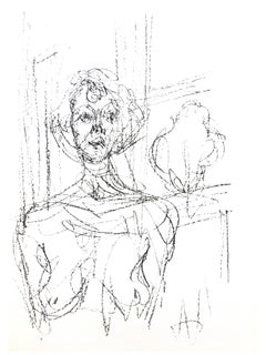 Alberto Giacometti - Composition - Original Lithograph