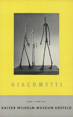 Vintage Alberto Giacometti 'Kaiser Wilhelm Museum' 