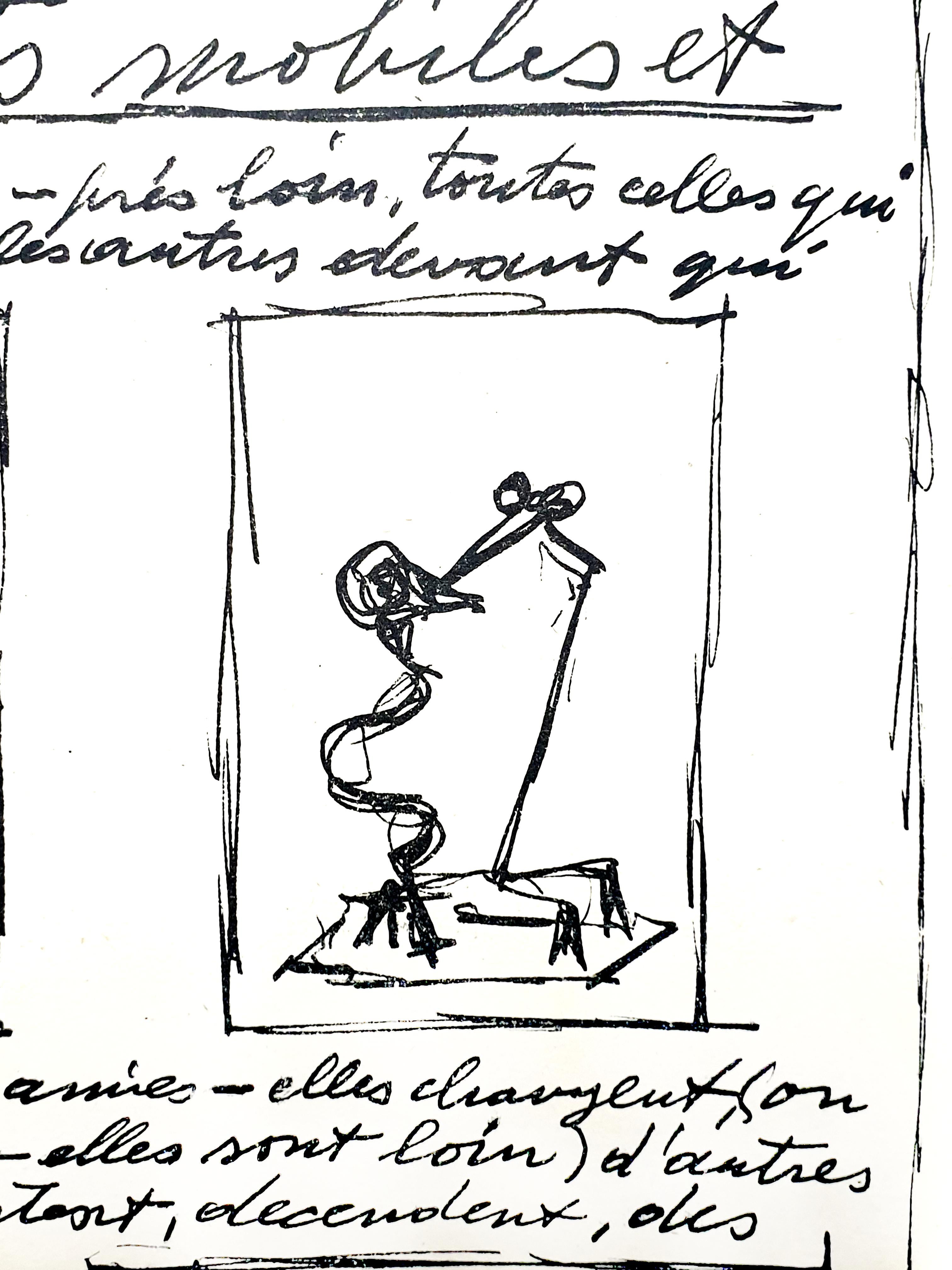 Alberto Giacometti Original Lithograph 4