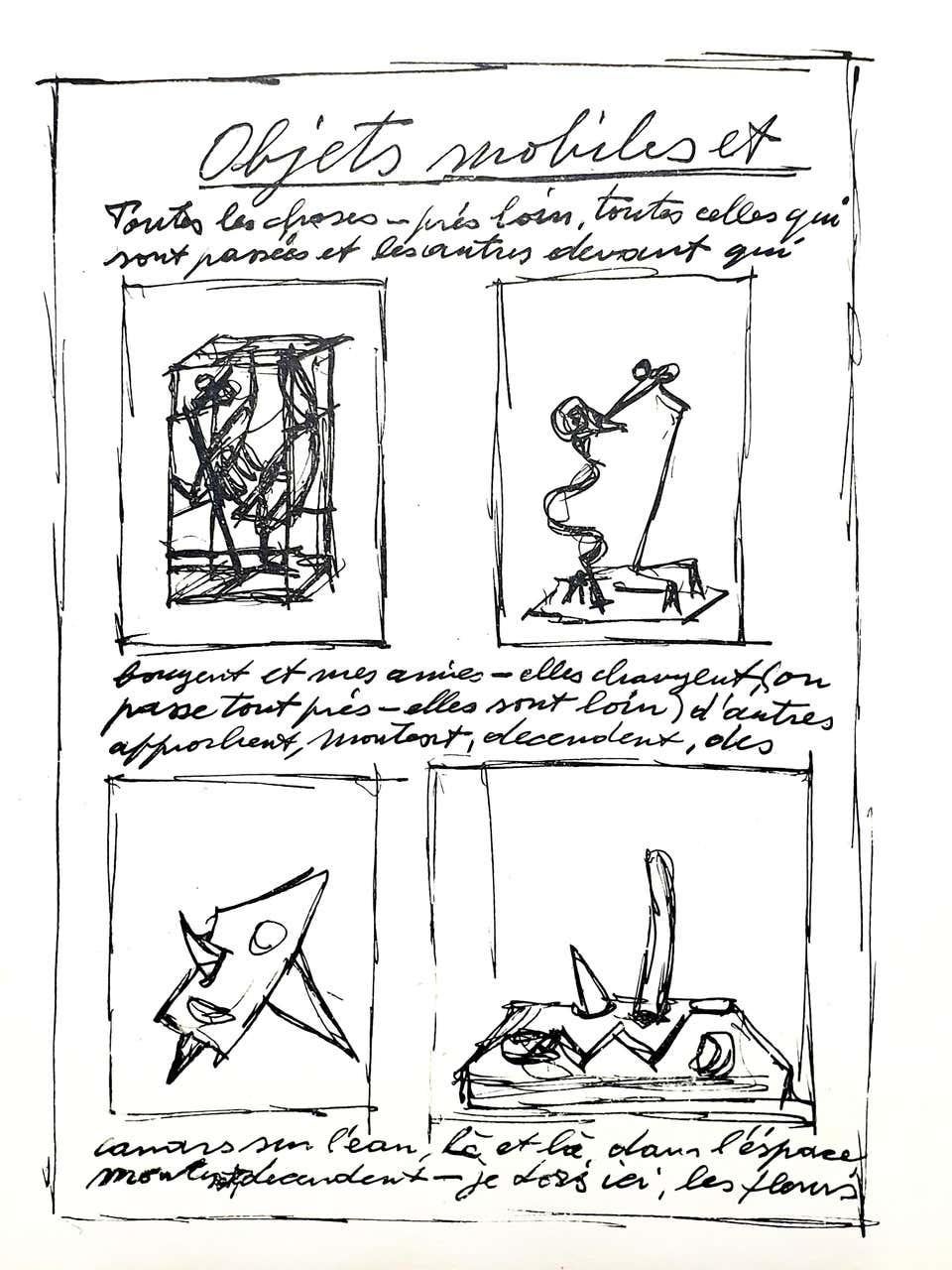 Alberto Giacometti Original Lithographs 8