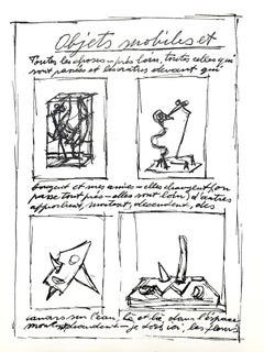 Alberto Giacometti Original Lithograph