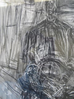 Alberto Giacometti, Lithograph, Seated Woman From Derriere Le Miroir