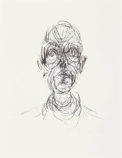 Alberto Giacometti 'Portrait d'homme' lithograph, 1961
