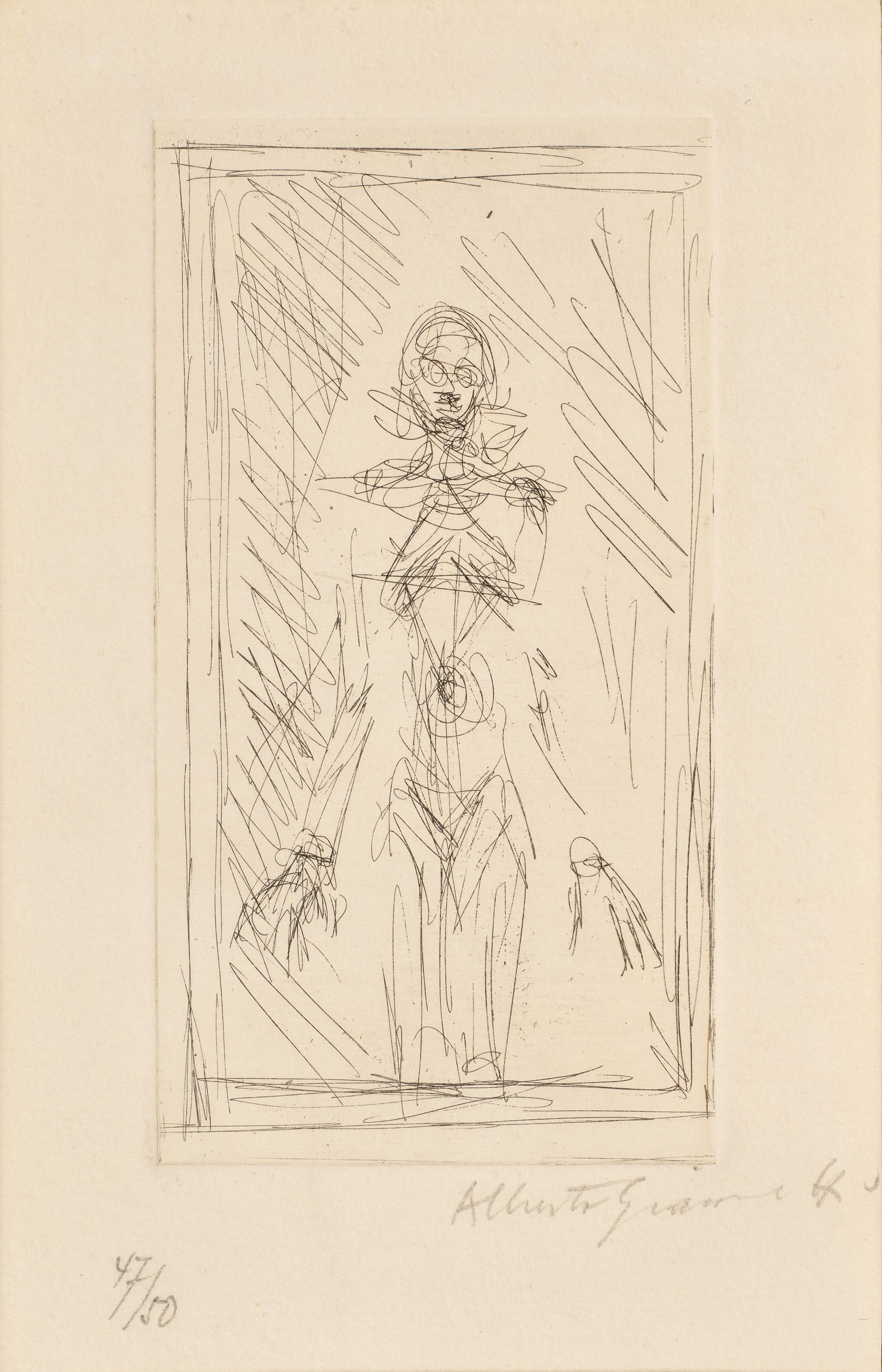 Alberto Giacometti -- Small Standing Nude For Sale 1