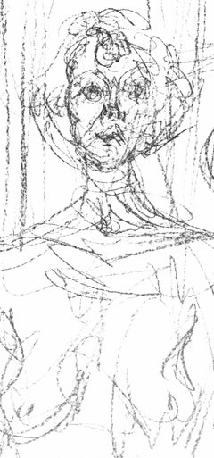 Alberto Giacometti, Annette, from Prints from the Mourlot Press, 1964