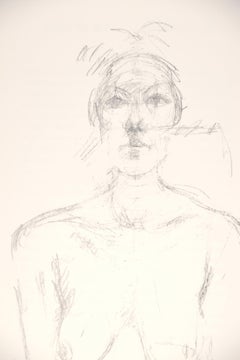Buste II - Original Lithograph by Alberto Giacometti - 1960