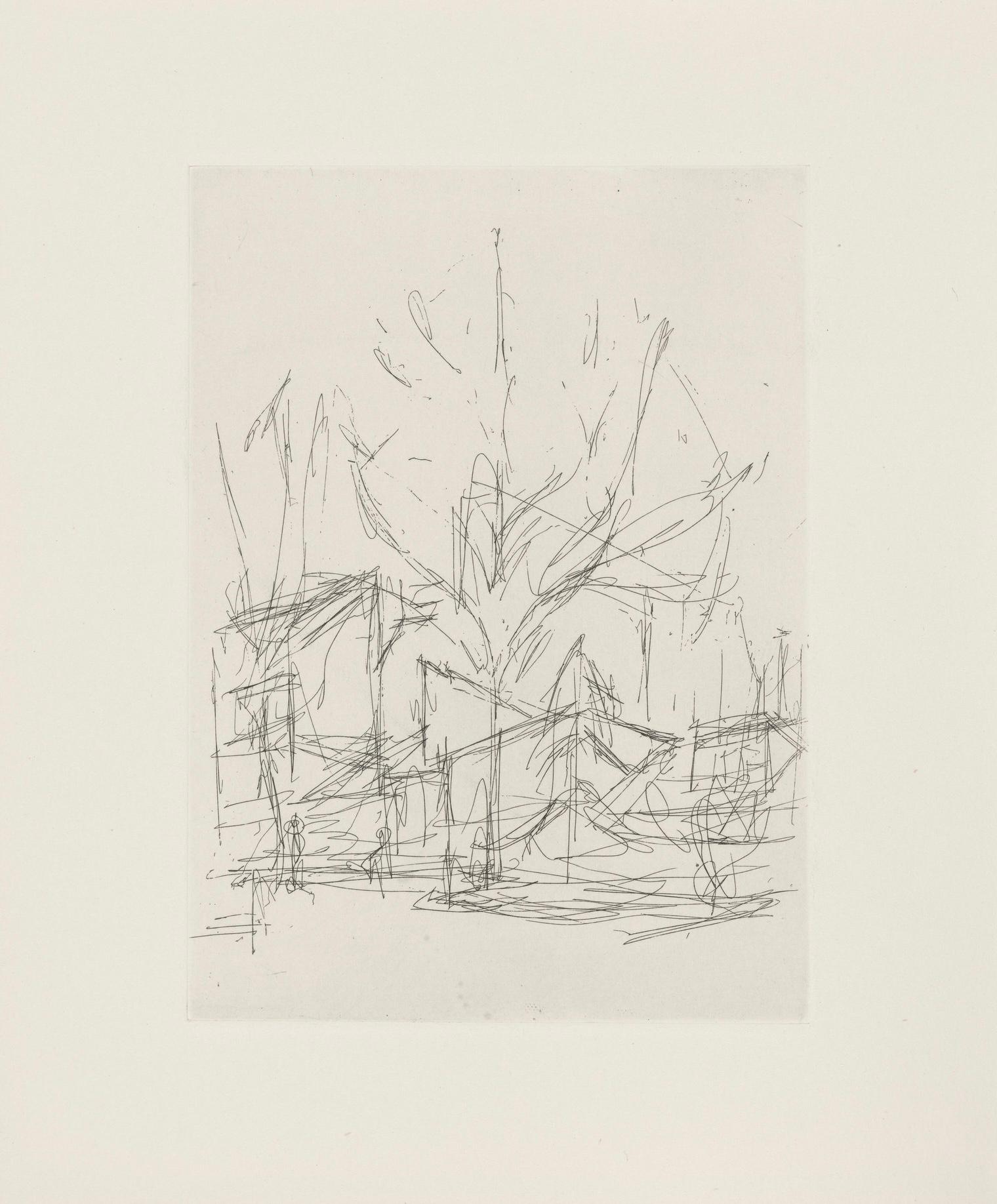Composition, Feuilles éparses, Alberto Giacometti For Sale 4