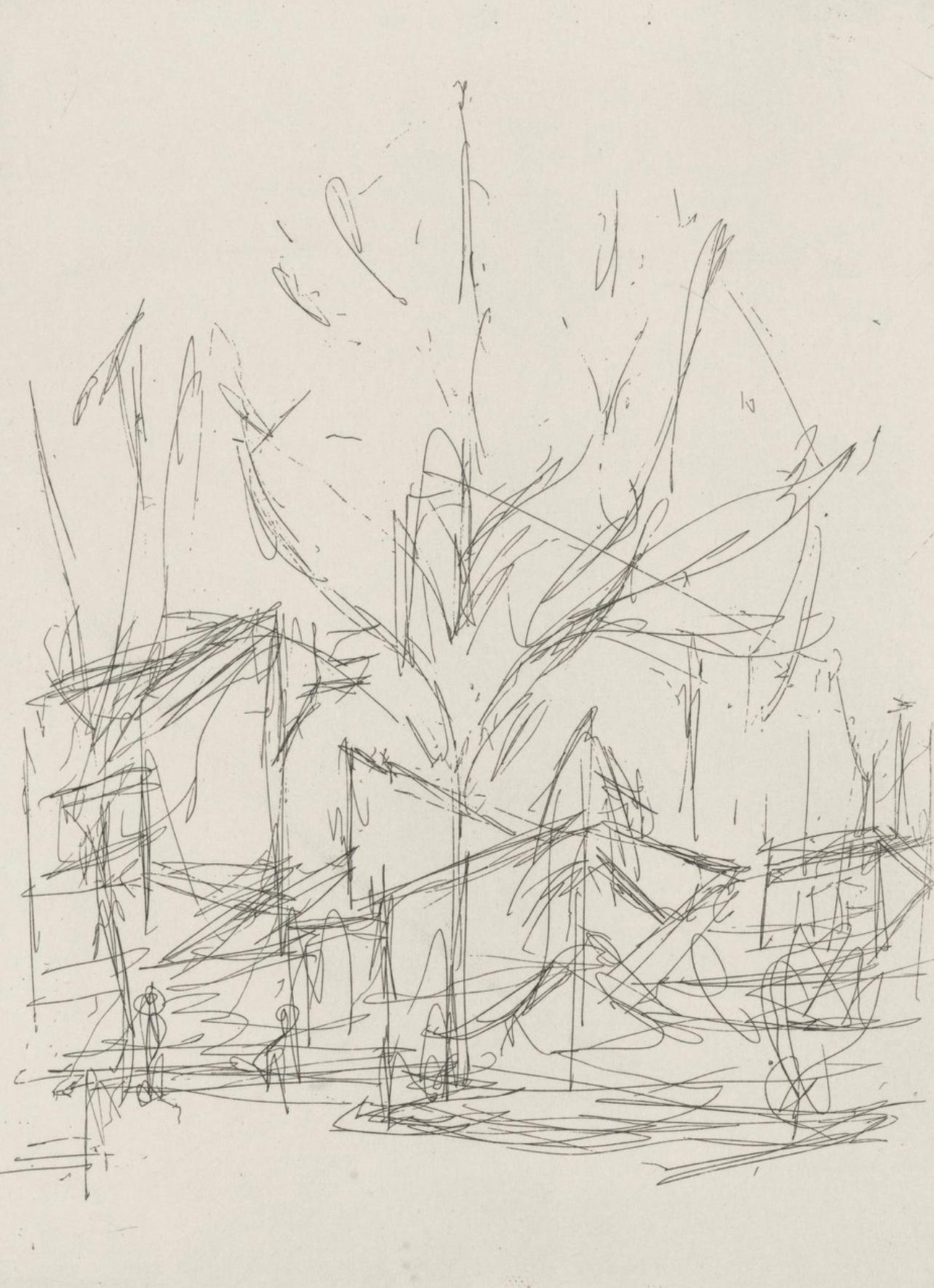 Composition, Feuilles éparses, Alberto Giacometti