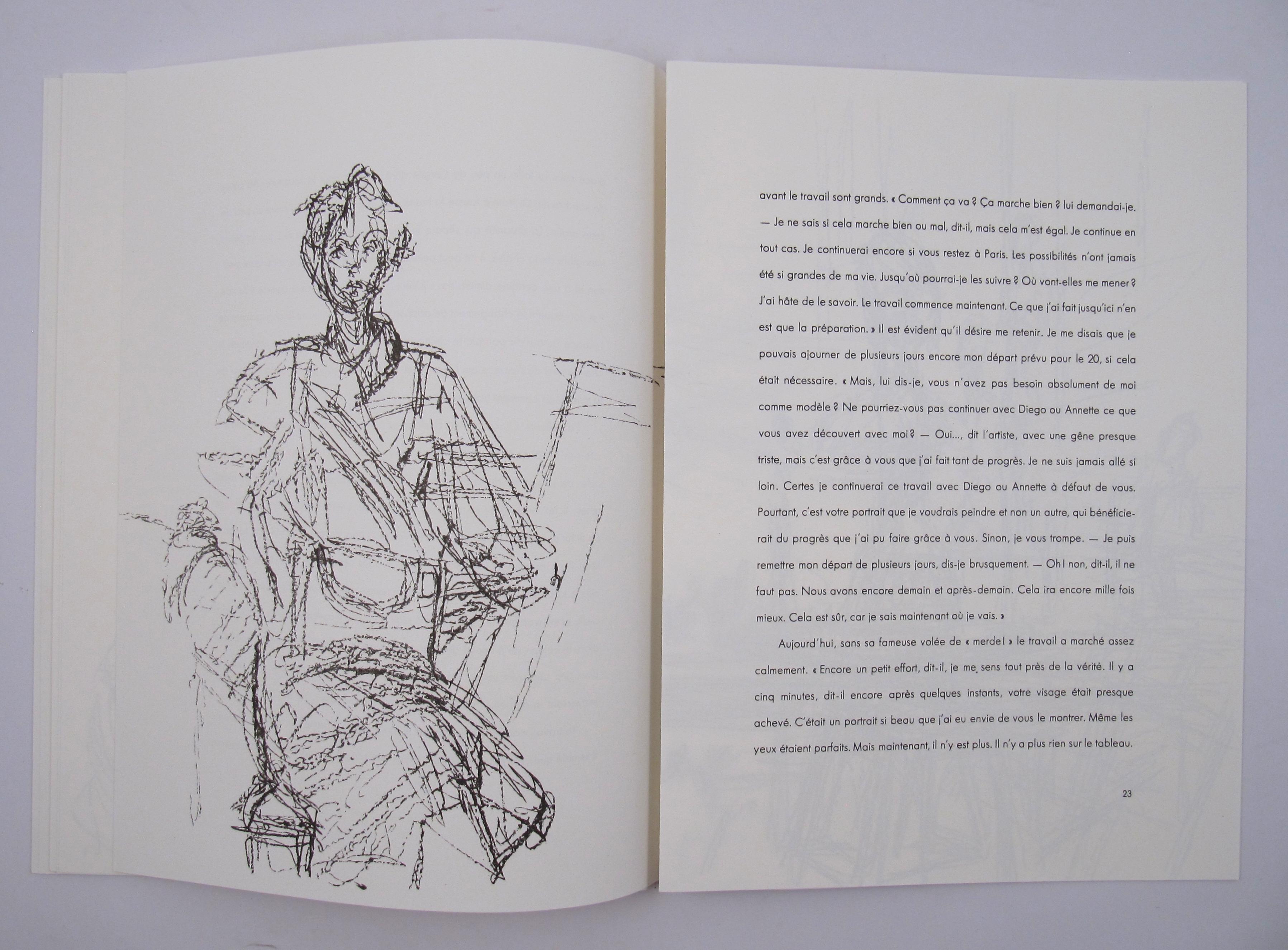 Derrière le Miroir 127 - Folio de 14 lithographies originales d'Alberto Giacometti 13