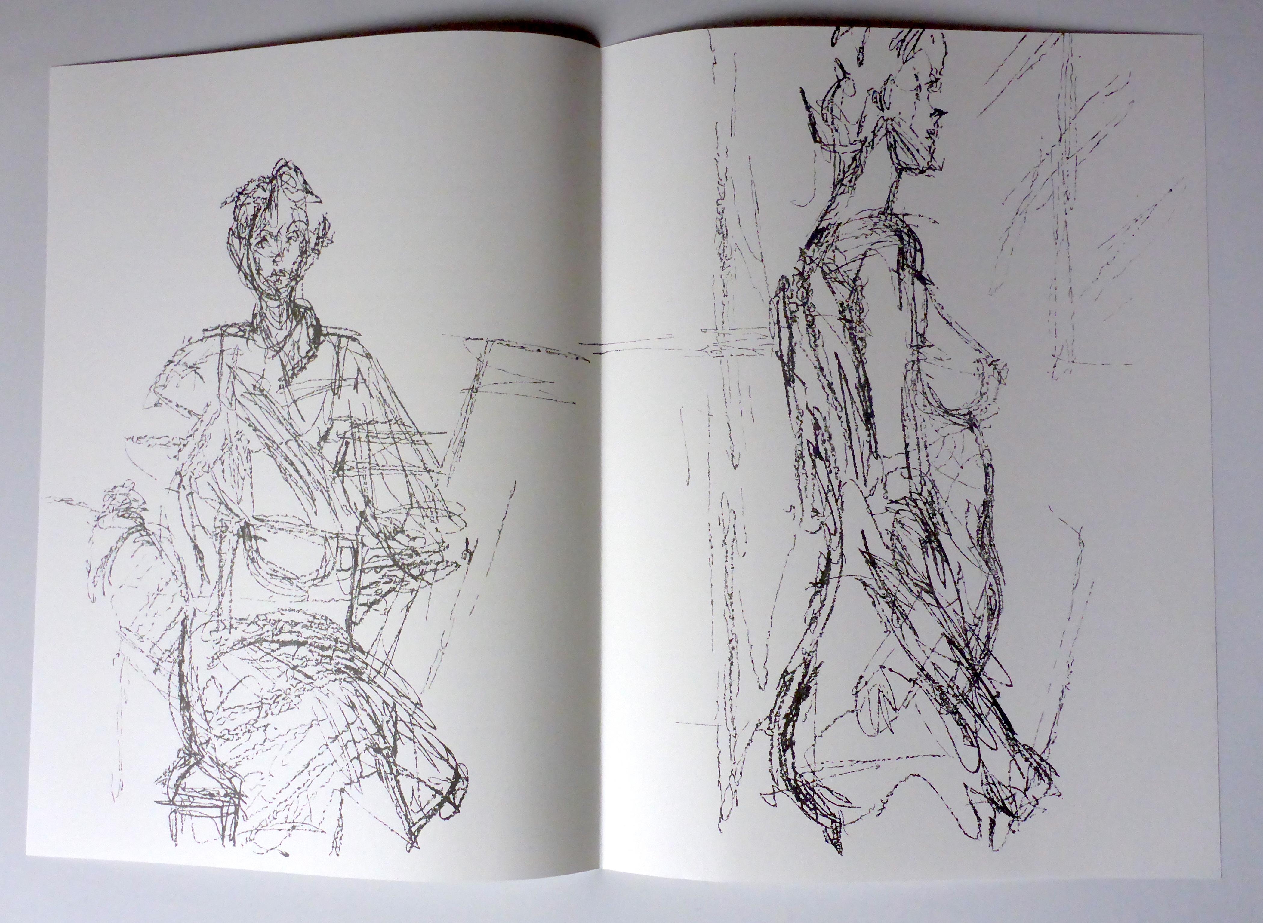 Derrière le Miroir 127 - Folio de 14 lithographies originales d'Alberto Giacometti 14