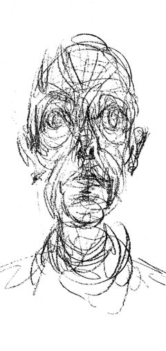 Alberto Giacometti, Head of Man, from Derriere le miroir, 1961 (after)
