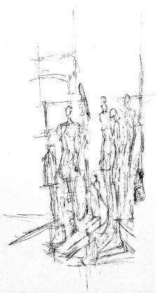 Alberto Giacometti, Das Studio II, aus Derriere le Miroir, 1957 (nach)