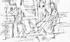 Alberto Giacometti, Das Studio III, aus Derriere le Miroir, 1957 (nach)