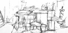 Alberto Giacometti, El Studio VII, de Derriere le Miroir, 1957 (después)