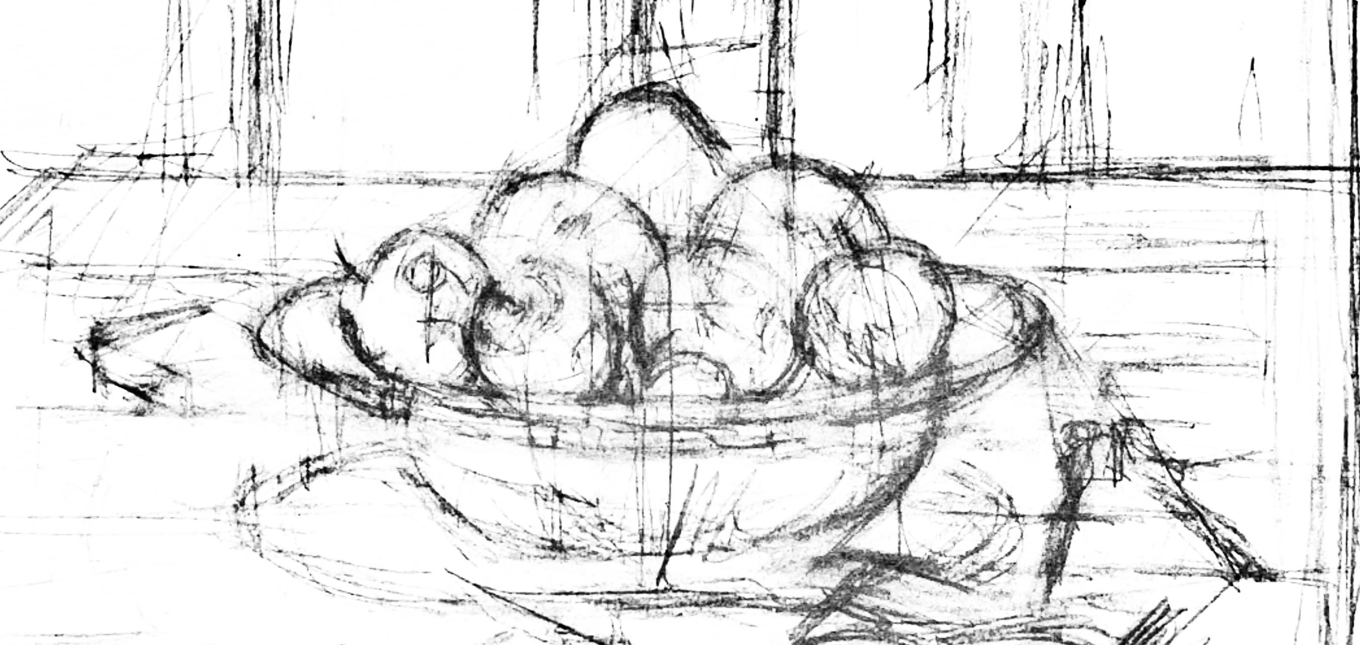 Giacometti, Komposition, Derrière le miroir (nach) (Moderne), Print, von Alberto Giacometti