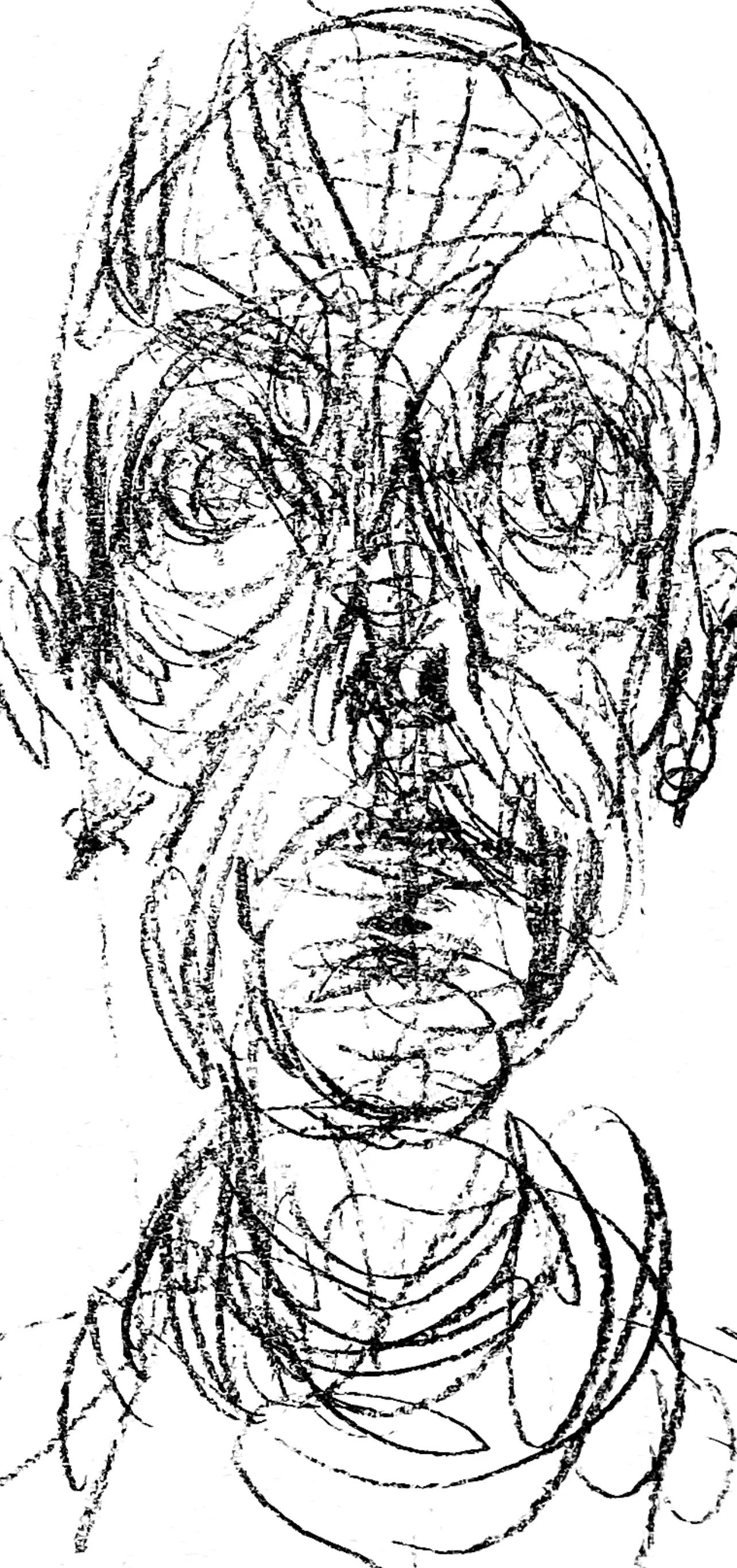 Giacometti, Komposition, Derrière le miroir (nach) (Moderne), Print, von Alberto Giacometti