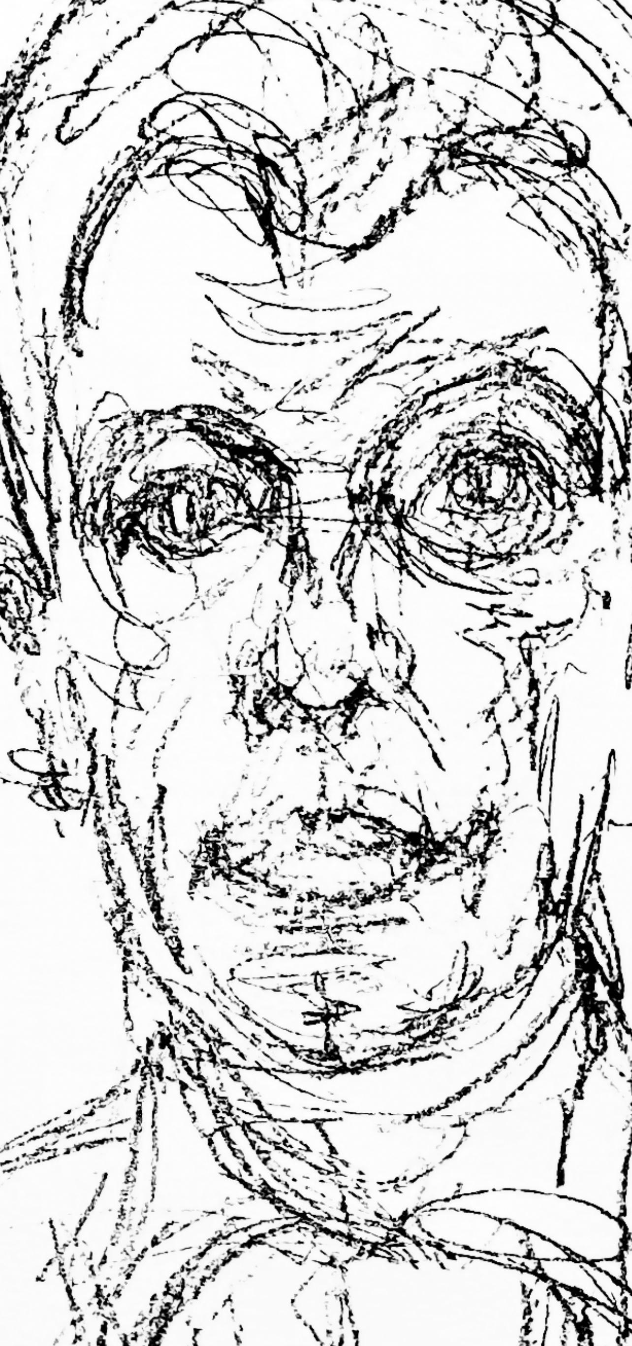 Giacometti, Komposition, Derrière le miroir (nach) (Grau), Abstract Print, von Alberto Giacometti
