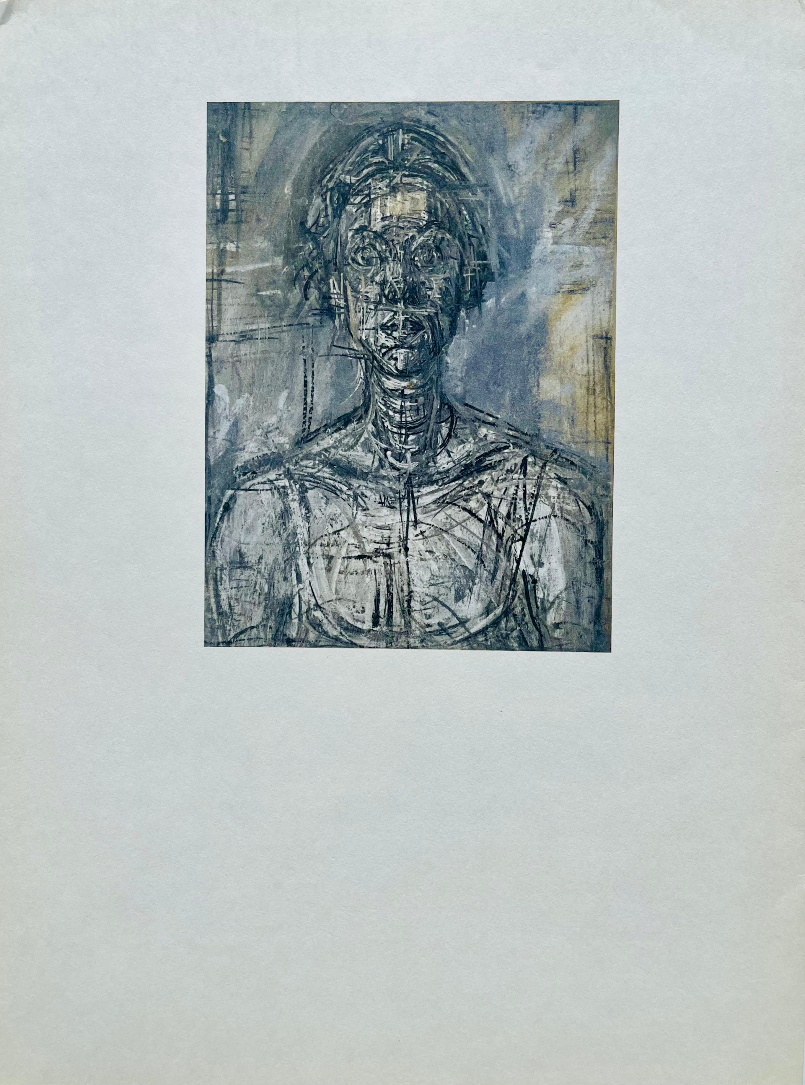 Lithographie sur papier vélin. Inscription : Non signé et non numéroté, tel que publié. Bon état. Notes : Extrait de Derrière le miroir, N° 117, 1959. Publié par Aimé Maeght, Éditeur, Paris ; imprimé par les Éditions Pierre à Feu, Galerie Maeght,