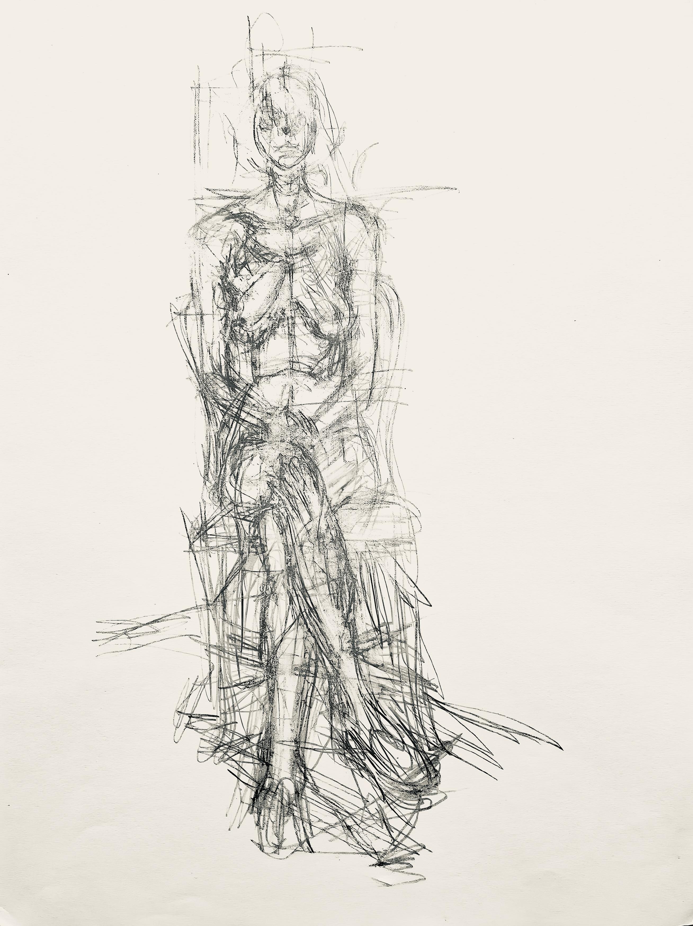 Giacometti, Composition, Derrière le miroir (after) For Sale 2