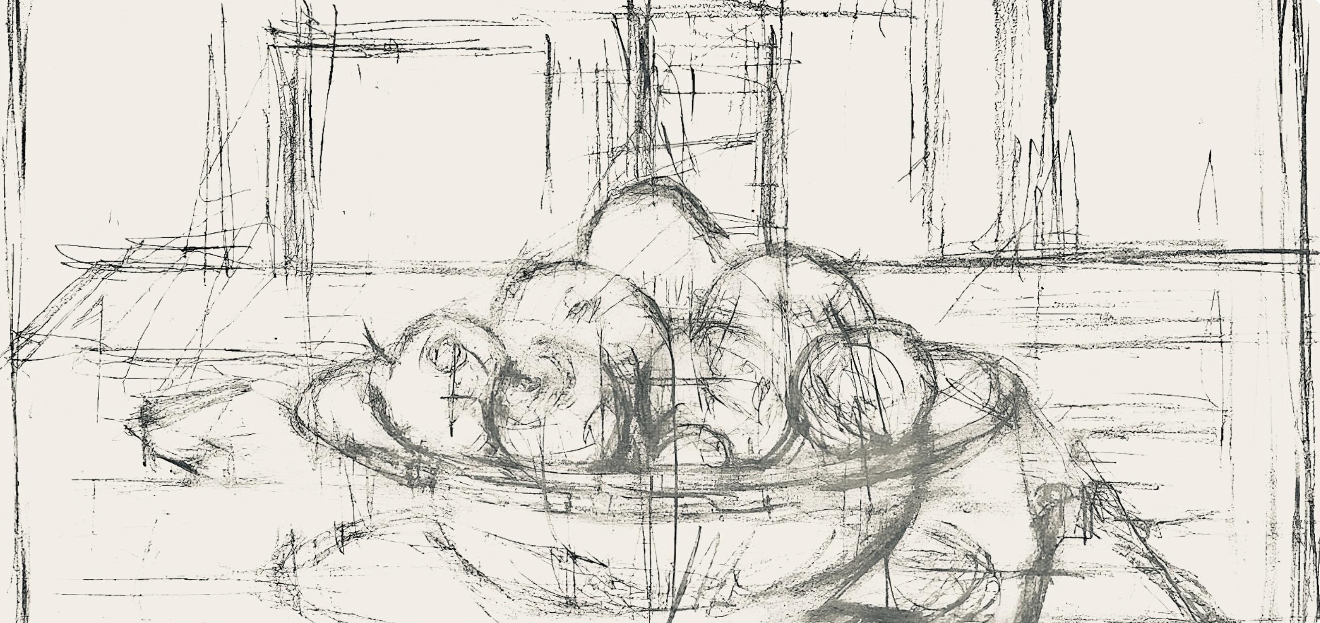 Giacometti, Composition, Derrière le miroir (after) 2