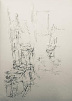 Giacometti, Composition, Derrière le miroir (d'après)