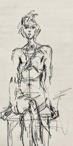 Giacometti, Composition, Derrière le miroir (d'après)